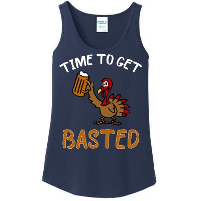 Time To Get Basted Ladies Essential Tank