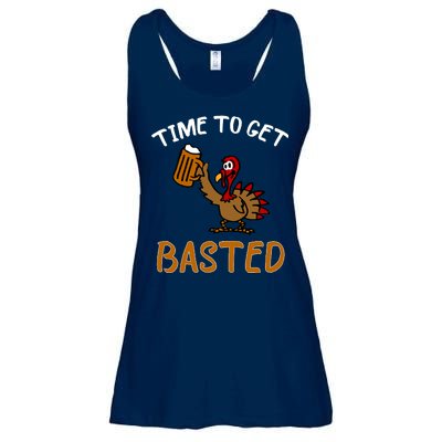 Time To Get Basted Ladies Essential Flowy Tank