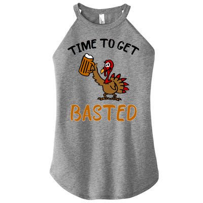 Time To Get Basted Women's Perfect Tri Rocker Tank