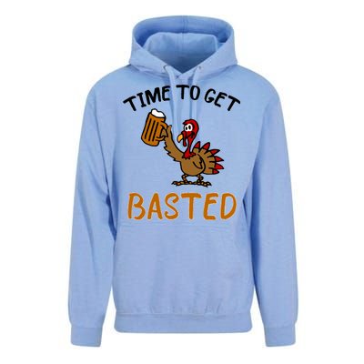 Time To Get Basted Unisex Surf Hoodie