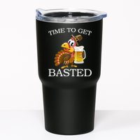 Time To Get Basted Funny Thanksgiving  Tumbler