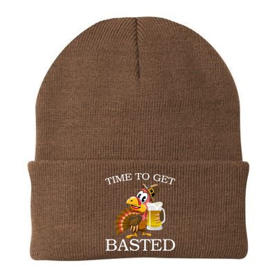 Time To Get Basted Funny Thanksgiving  Beanie