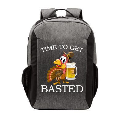 Time To Get Basted Funny Thanksgiving  Vector Backpack