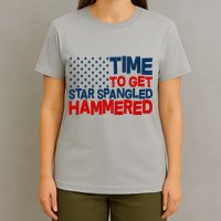 Time To Get Star Spangled Hammered T-Shirt