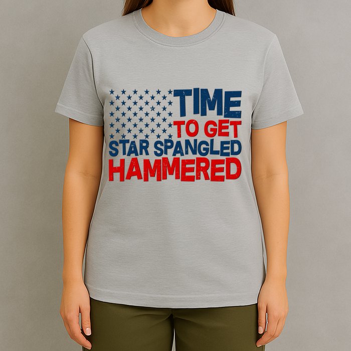 Time To Get Star Spangled Hammered T-Shirt