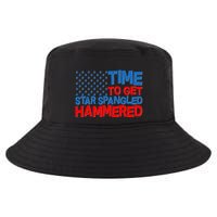 Time To Get Star Spangled Hammered Cool Comfort Performance Bucket Hat