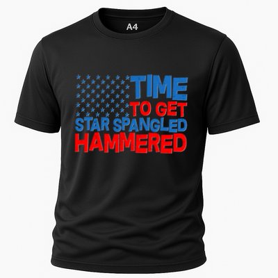 Time To Get Star Spangled Hammered Performance Shirt