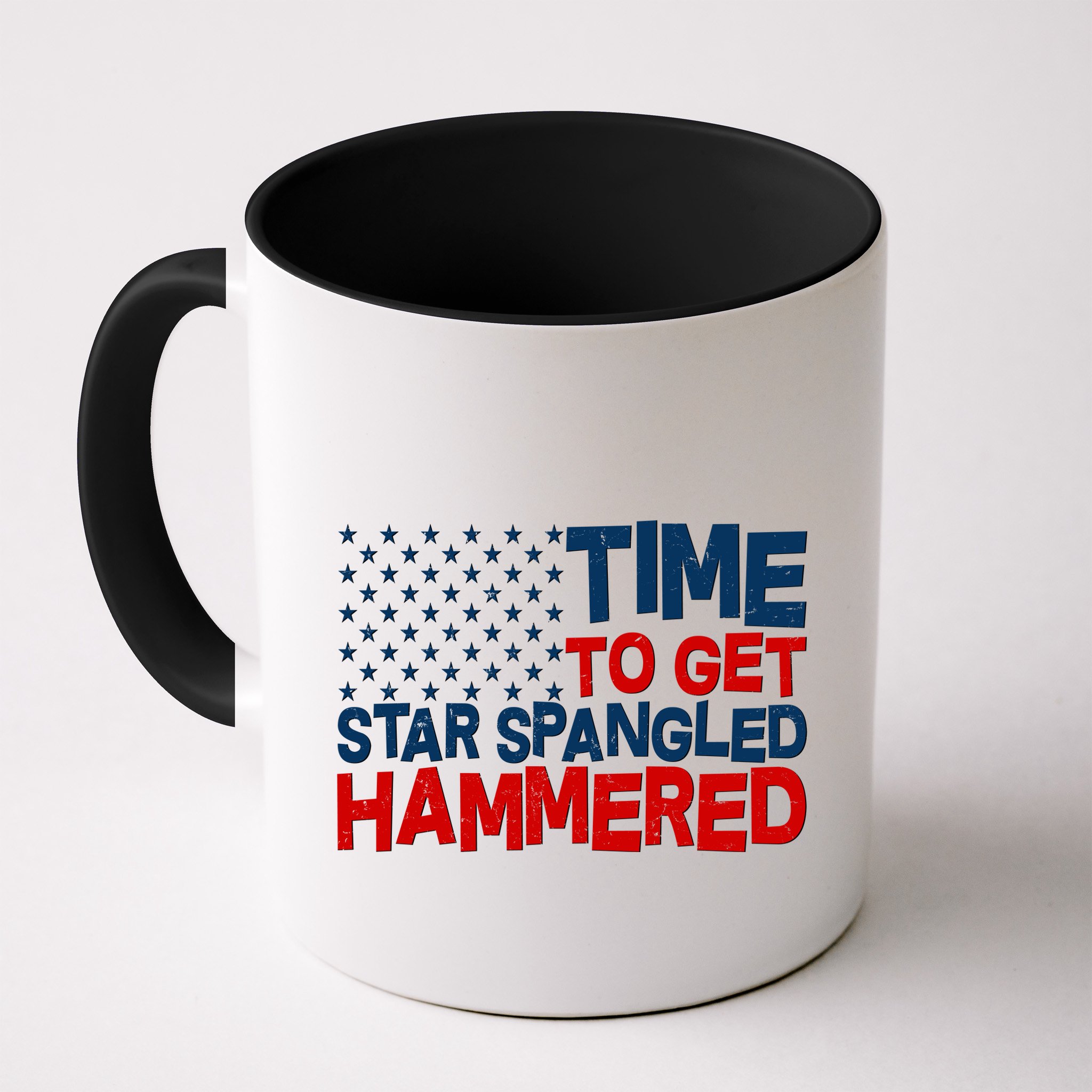 Time To Get Star Spangled Hammered Mug