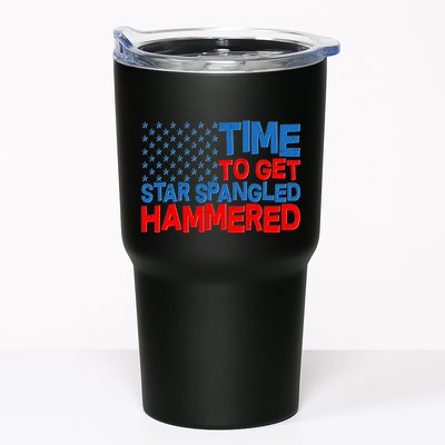 Time To Get Star Spangled Hammered Tumbler