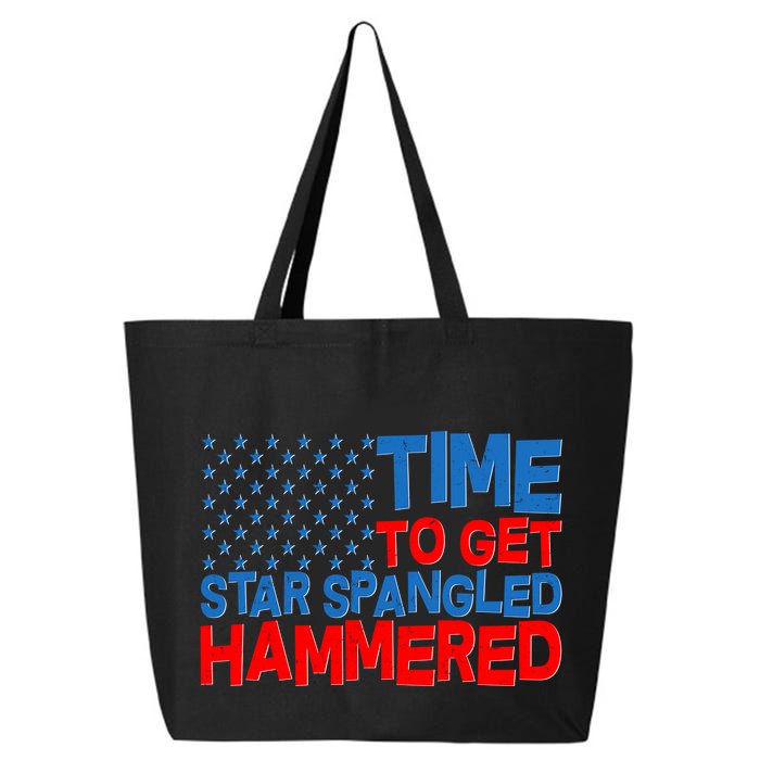 Time To Get Star Spangled Hammered 25L Jumbo Tote