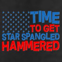 Time To Get Star Spangled Hammered 25L Jumbo Tote