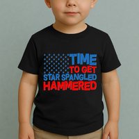 Time To Get Star Spangled Hammered Toddler T-Shirt