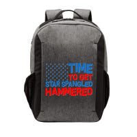 Time To Get Star Spangled Hammered Vector Backpack