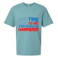 Time To Get Star Spangled Hammered Sueded Cloud Jersey T-Shirt