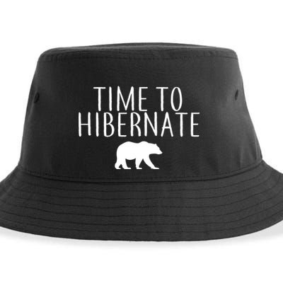 Time To Hibernate Sustainable Bucket Hat