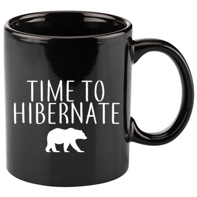 Time To Hibernate 11oz C Handle Ceramic Mug