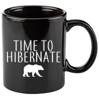 Time To Hibernate 11oz C Handle Ceramic Mug