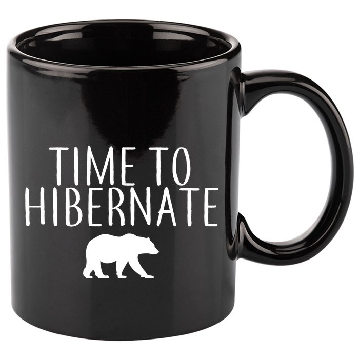 Time To Hibernate 11oz C Handle Ceramic Mug