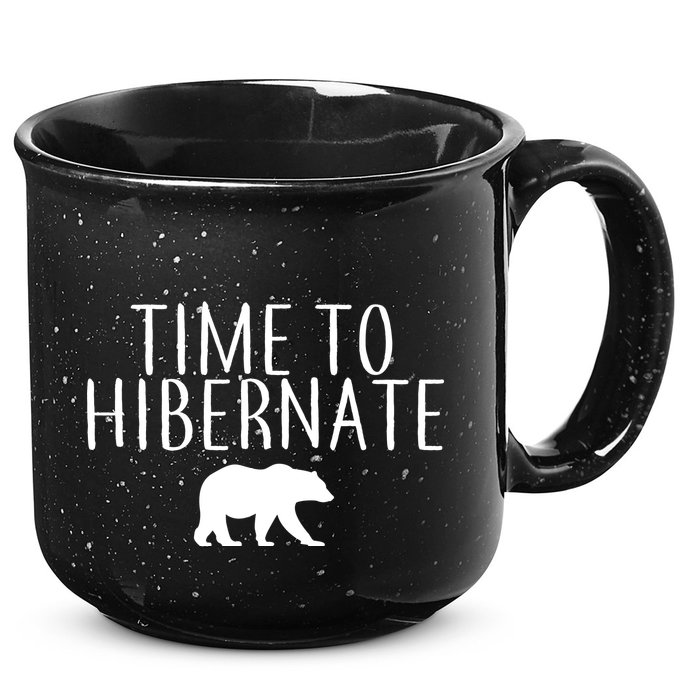 Time To Hibernate 15oz Campfire Ceramic Mug
