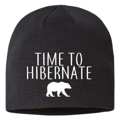 Time To Hibernate Sustainable Beanie