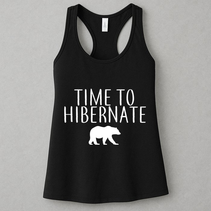 Time To Hibernate Womens Tank Top