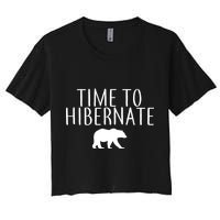 Time To Hibernate Crop Top