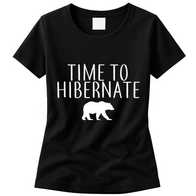 Time To Hibernate Womens T-Shirt
