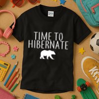 Time To Hibernate Kids T-Shirt