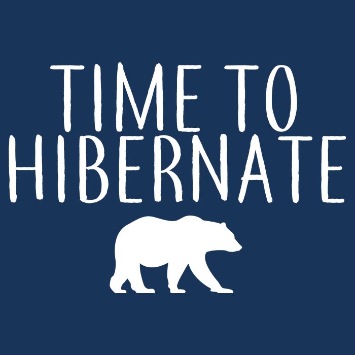 Time To Hibernate Infant Baby Jersey Bodysuit