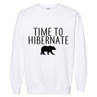 Time To Hibernate Garment-Dyed Sweatshirt