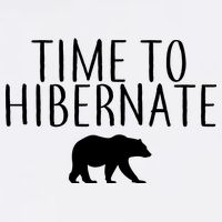 Time To Hibernate Garment-Dyed Sweatshirt