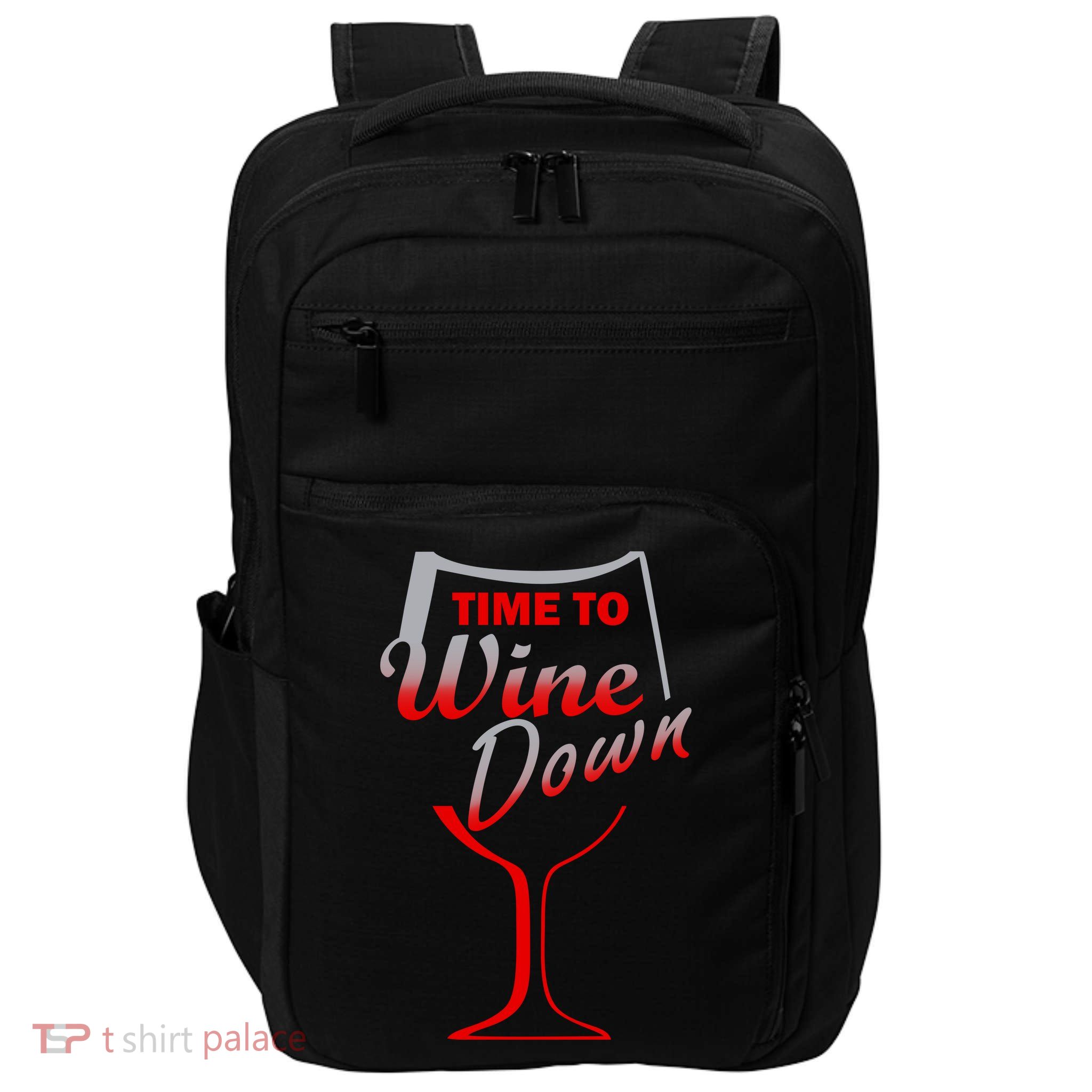 Time To Wine Down Impact Tech Backpack