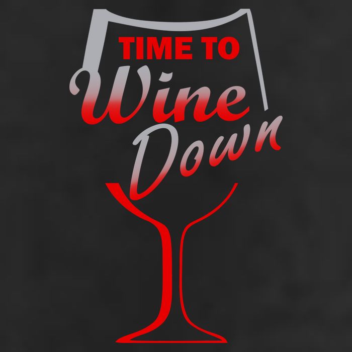 Time To Wine Down 25L Jumbo Tote