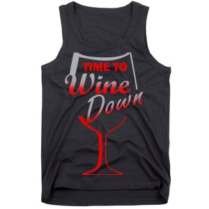 Time To Wine Down Tank Top