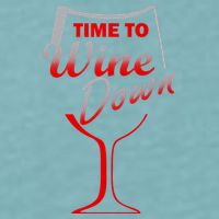 Time To Wine Down Sueded Cloud Jersey T-Shirt