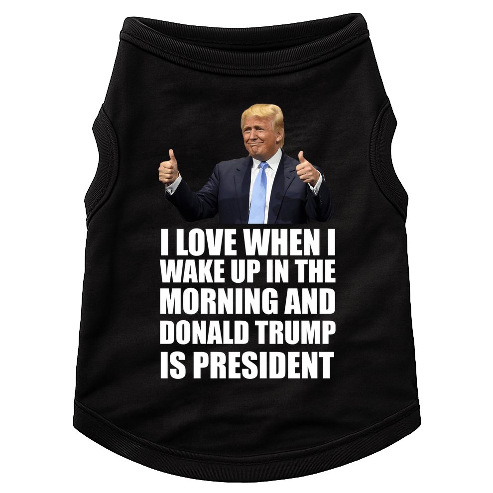 Donald Trump Is My President Doggie Tank