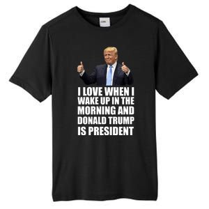 Donald Trump Is My President Tall Fusion ChromaSoft Performance T-Shirt