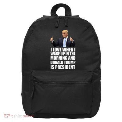 Donald Trump Is My President 16 in Basic Backpack
