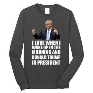 Donald Trump Is My President Long Sleeve Shirt