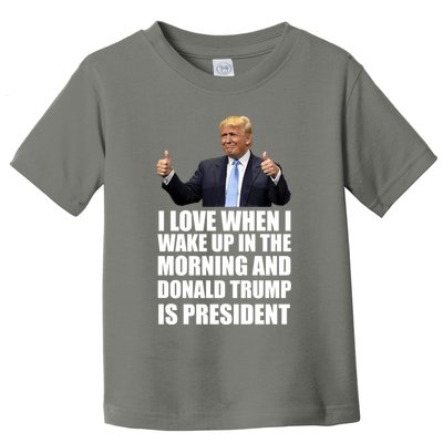 Donald Trump Is My President Toddler T-Shirt