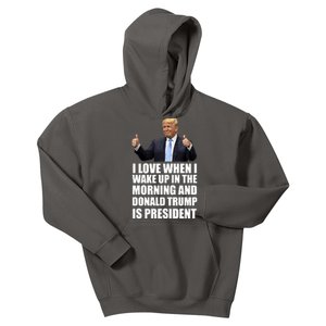 Donald Trump Is My President Kids Hoodie