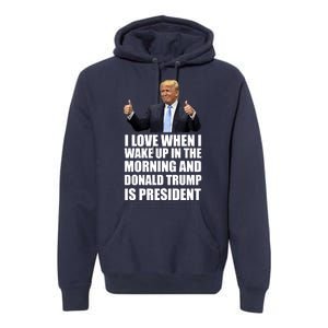 Donald Trump Is My President Premium Hoodie