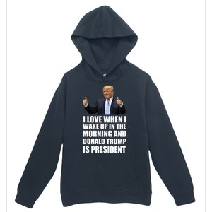 Donald Trump Is My President Urban Pullover Hoodie