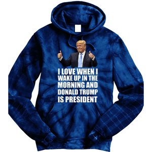 Donald Trump Is My President Tie Dye Hoodie