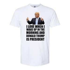 Donald Trump Is My President Softstyle CVC T-Shirt