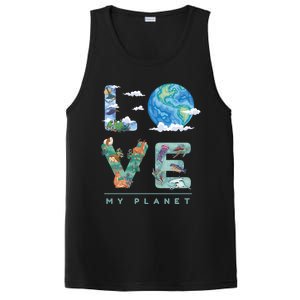 There Is No Planet B Gift Love My Planet Gift PosiCharge Competitor Tank