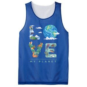 There Is No Planet B Gift Love My Planet Gift Mesh Reversible Basketball Jersey Tank