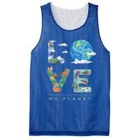 There Is No Planet B Gift Love My Planet Gift Mesh Reversible Basketball Jersey Tank