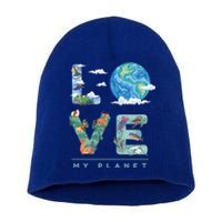 There Is No Planet B Gift Love My Planet Gift Short Acrylic Beanie