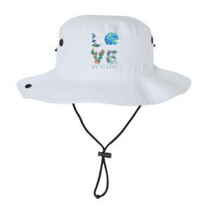 There Is No Planet B Gift Love My Planet Gift Legacy Cool Fit Booney Bucket Hat